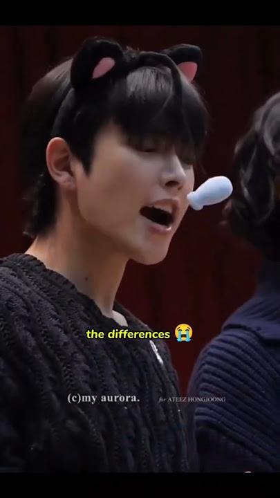 Difference between polite husband & Aggressive wife🙃 #ateez #shorts #seonghwa #hongjoong #viralvideo
