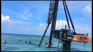 How to understand marine piling work | iph pile driver