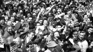 Crowds Cheer Ve Day In Hd