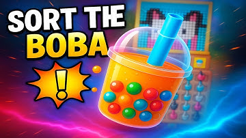 Boba Sort 3D Gameplay — Satisfying Liquid Sorting Puzzle (Android)