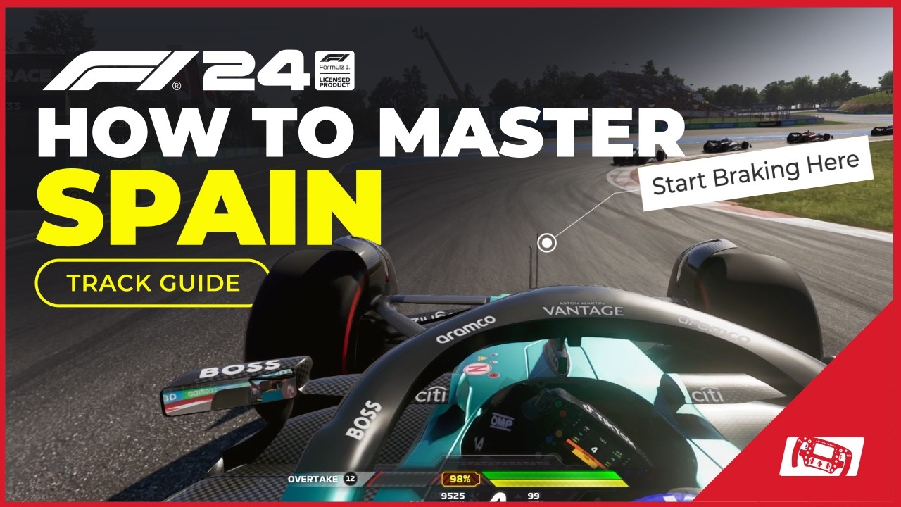 F1 24 How To Be Faster At Spain - (Track Guide + Setup) - YouTube