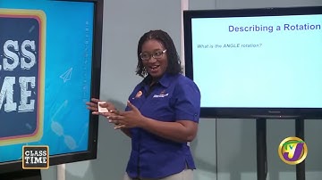 CSEC Mathematics - Transformation Geometry Rotation