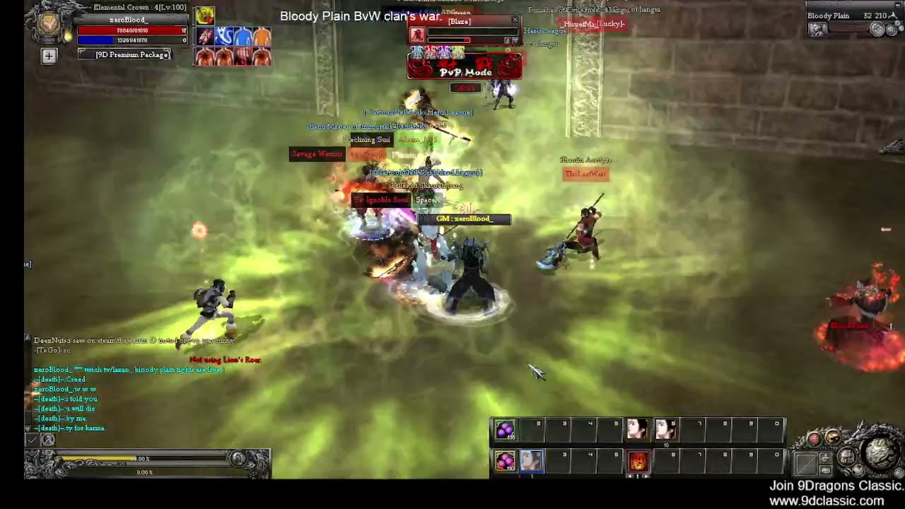 9Dragons Classic Bloody Plain war between White cland... - youtube