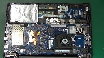Asus Pro BU201 disassembly and fan cover repair