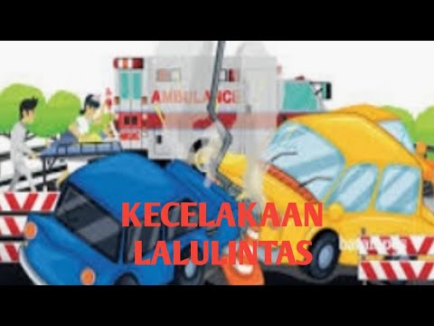  kecelakaan  mobil  di  Olimo Jakarta  barat Warkop Goda Gado 