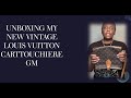Unveiling My Vintage Louis Vuitton Cartouchière GM!!