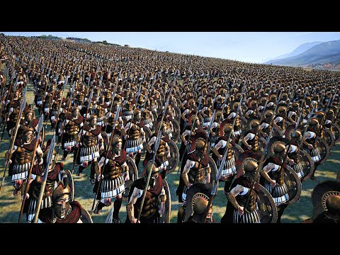 РИМ 50 000 VS СПАРТА 15 000 - Война Против Набиса - Total War cinematic