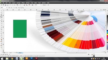 Các thanh công cụ và chức năng corel draw