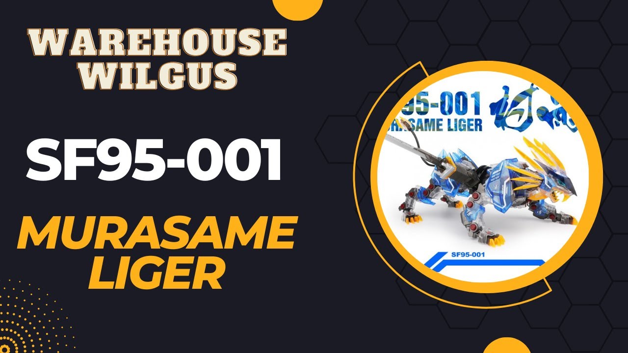 Murasame Liger SF95-001 ZA Model Kit Quick Build Review Unboxing W