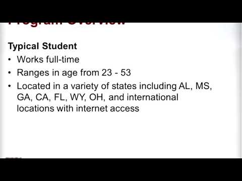 UA’s Online Master’s in General Studies UA’s Online Master’s in General Studies