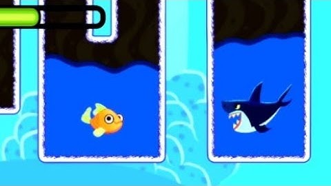 Save The Fish Ios Android Gameplay Walkthrough #1, Fishdom gameplay, pull the pin Puzzle Game
