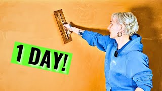 She Learnt Plastering In 7 Hours…Here’s How