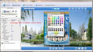 How to make a theme with 3D page flip standard