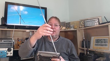 Shortwave radio daily tip #3 Always have wire lying around for a quick makeshift antenna