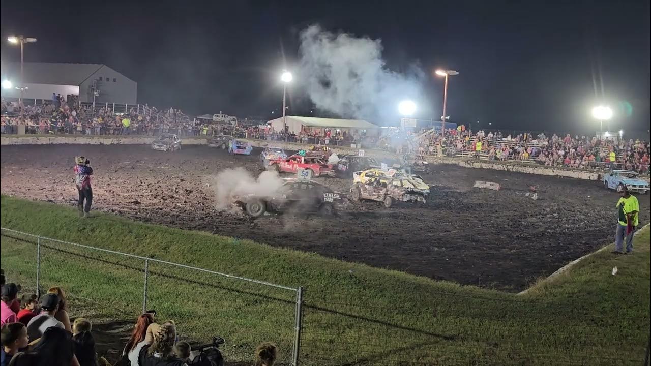 Blairstown Sauerkraut Days Demo Derby Fall 2023 Powder Puff YouTube