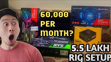 AMD 6800XT Mining Rig ⛏ 5.50.000 Rs ( Teaser ) #shorts