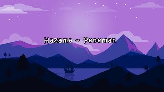 Hazama - Peneman (Lirik)