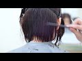 41.前下がりボブ
