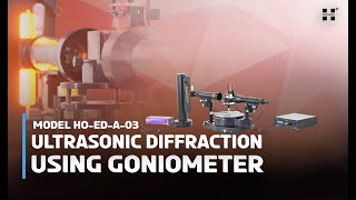Ultrasonic Diffraction using Goniometer | Model Number : HO-ED-A-03