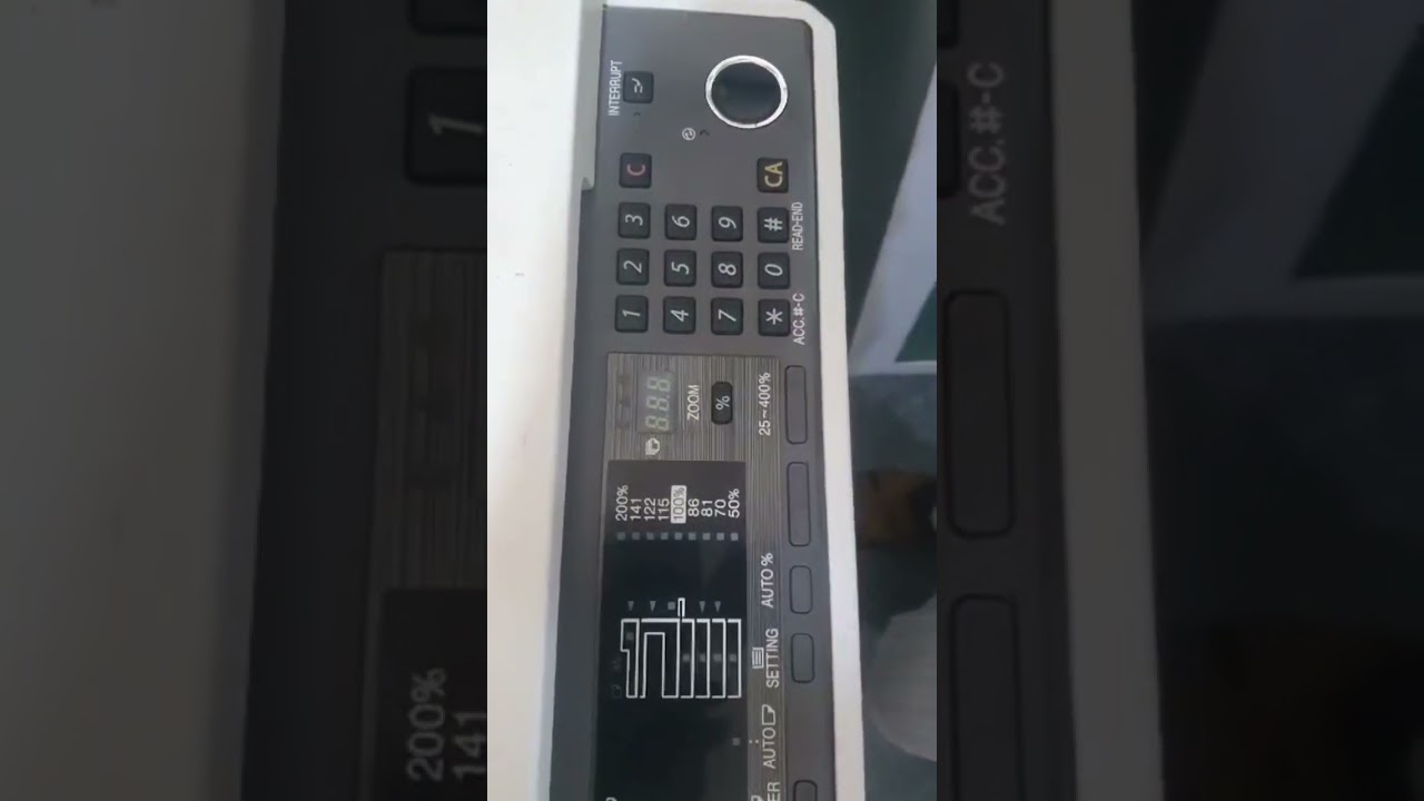 Sharp Photocopy AR 5520 Error H