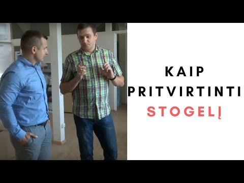 Video: Kaip savo rankomis pritvirtinti priestatą prie putplasčio bloko namo?