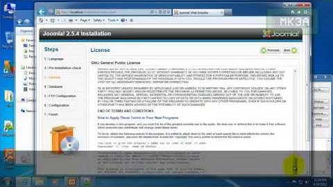 How to install joomla 2 5 using xampp on your own pc Windows 7 64 bit
