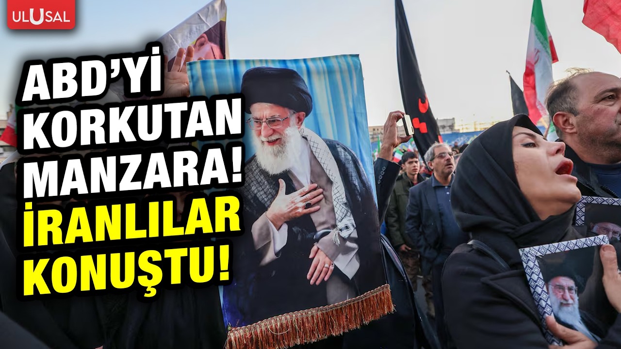 İran sokaklarında ABD'yi korkutan görüntüler! İranlılar konuştu: 