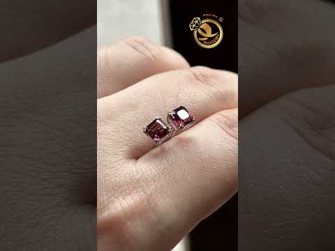 Bông tai ngọc Jade lên vàng phong thủy RIOGEMs