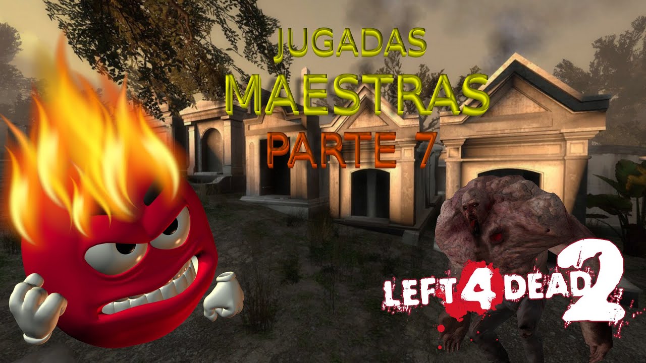 MOMENTOS DIVERTIDOS  EN LEFT 4 DEAD 2 PARTE 7 🥳​😭​😂​