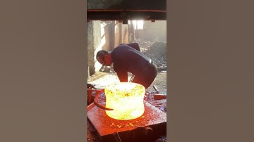 Inside the forging factory Workers Turning Molten Steel Into Precision Parts! #forging #machine