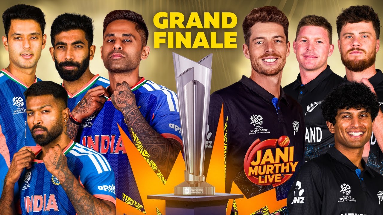 India vs New Zealand Finals Preview | ICC T20 World Cup 2026 | Live with Jani🔴