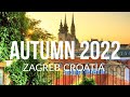 Autumn - The Most Beautiful Season of the Year | Autumn Walk in Zagreb 🇭🇷