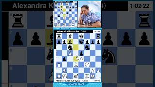Bibisara STRIKES! | #chess #chesstactics #grandmaster #women