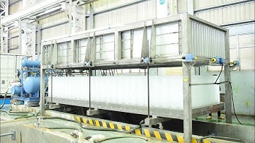 Direct cooling block ice machine 20Tons/day