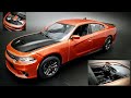 2021 ダッジ チャージャー ヘミ R/T 1/25 スケール モデル キット 組み立て方 塗装 インテリア ALL NEW AMT