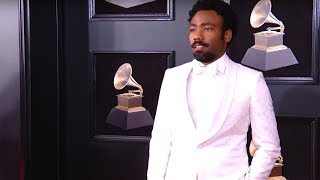 Childish Gambino on the Red Carpet | Fashion Cam | 60th GRAMMYs