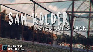 Sam Kold Transitions pack for Magix Vegas Pro 2018