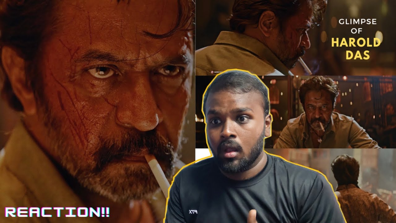 LEO | Glimpse Of Harold Das | REACTION!! | Thalapathy Vijay | Arjun | Anirudh | Lokesh Kanagaraj