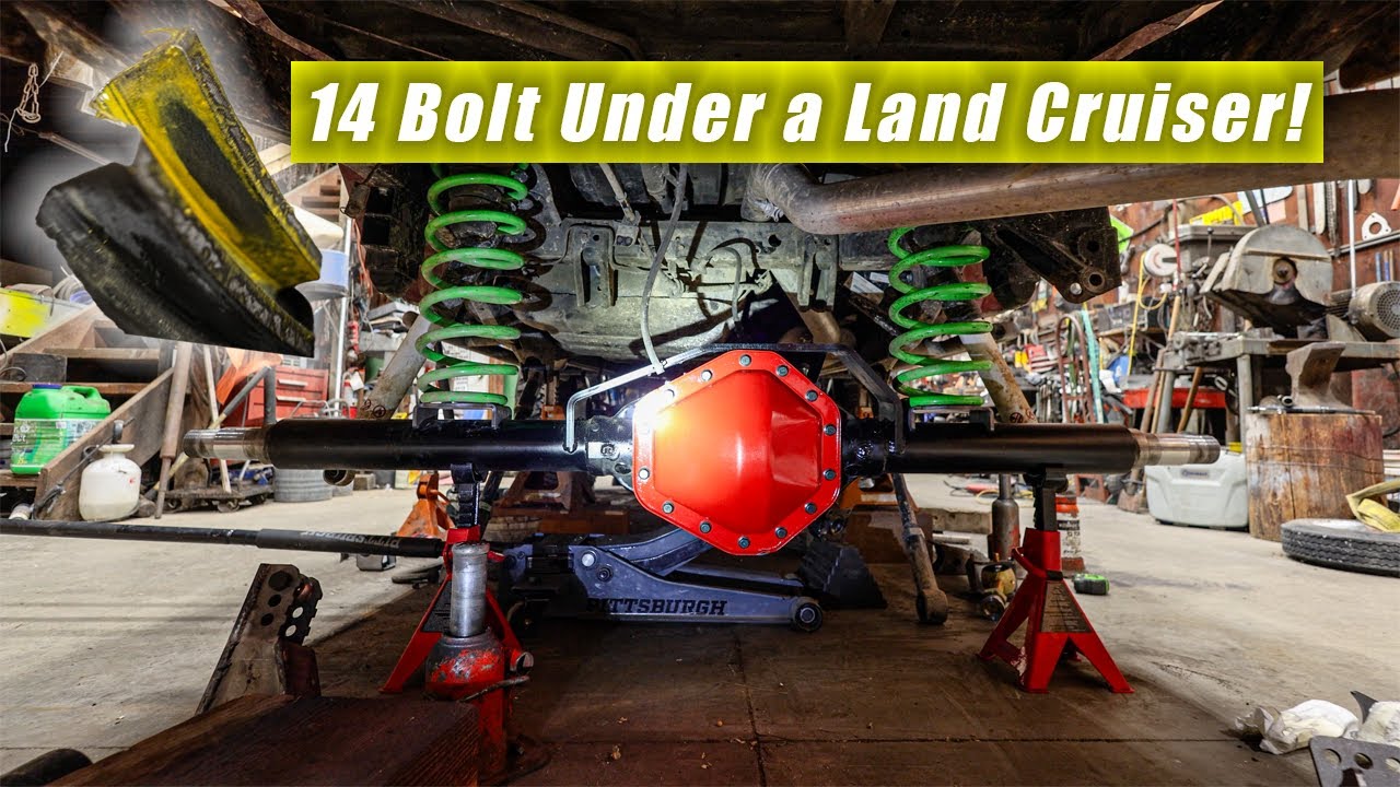 Building a 1-Ton Axle For a Land Cruiser - YouTube