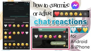 Change Reactions on Chats (Android & iPhone) screenshot 3