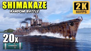 Shimakaze: 17k HP and 8km Torpedoes - The Close-Range Shotgun