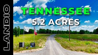 TENNESSEE Land for Sale • 5.2 Acres with Power & Fiber Internet • LANDIO