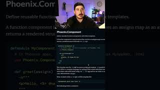 Phoenix Components  #shorts #elixirlang