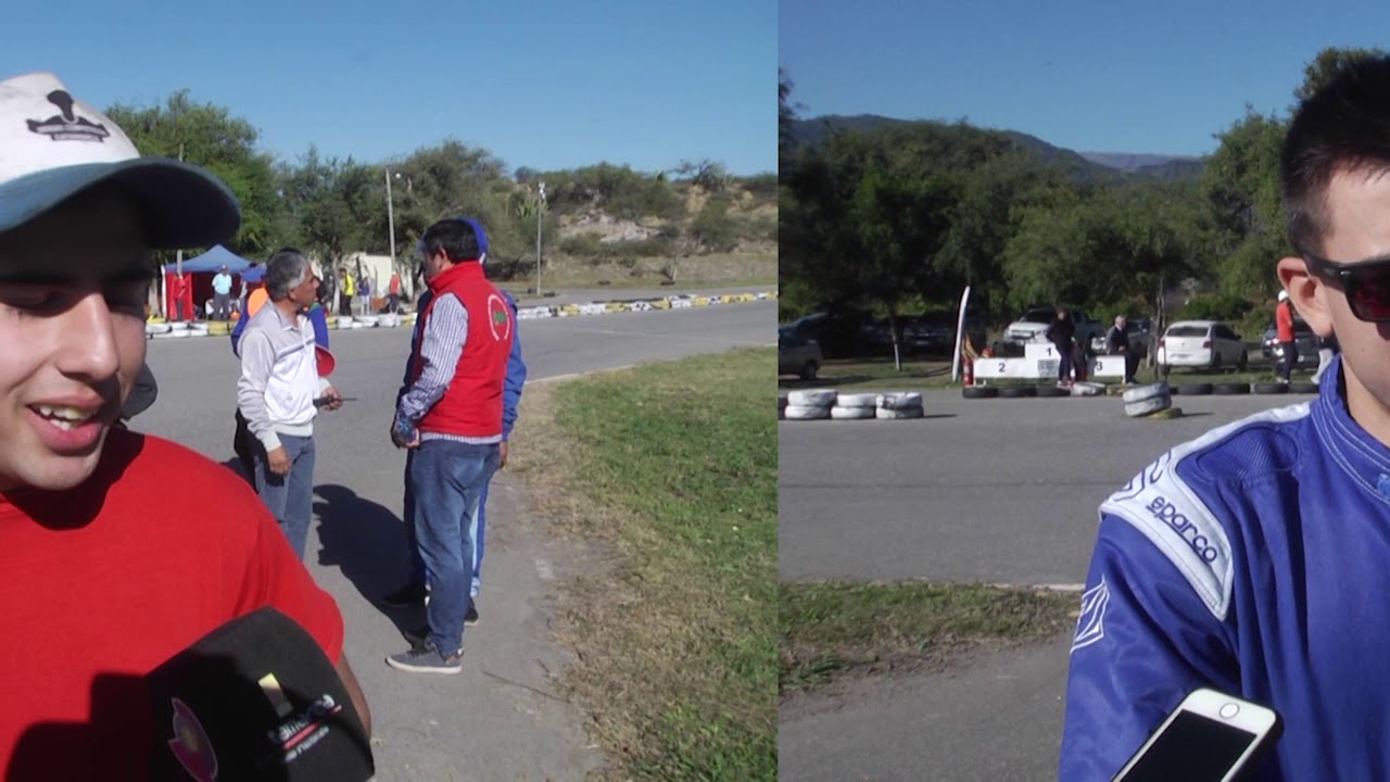 Notas Karting: William Santillán, Antonini, Beluccini y Facu Prevedello canal 7 teletica