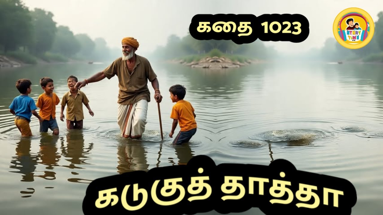 STORY 1023 | கடுகுத் தாத்தா  | STORY TIME TAMIL