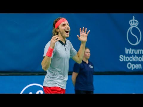 Highlights: Tsitsipas Beats Gulbis For Maiden Title In Stockholm 2018