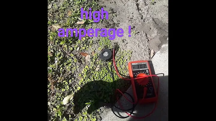 HIGH CURRENT EARTH BATTERY!