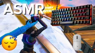 SteelSeries Apex Pro Mini ASMR 😴 Fortnite Nomal Reload 🏆 Satisfying Keyboard Fortnite 360 FPS