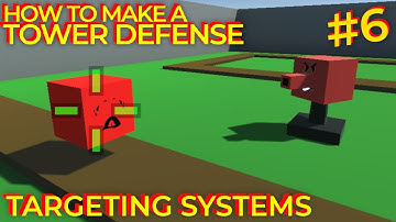 How to make a Tower Defense in Unity (2021) #6 | Targeting Systems 1 (First, Close, Last)