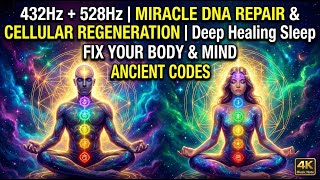444Hz Alpha Healing Meditation Music | Sleep Frequency for Relaxation, Balance & Stress Recovery